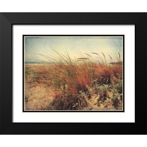 Sand Dunes II Black Modern Wood Framed Art Print with Double Matting by Melious, Amy