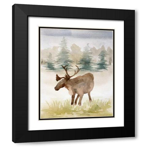 Wildlife I Black Modern Wood Framed Art Print with Double Matting by Ferry, Margaret