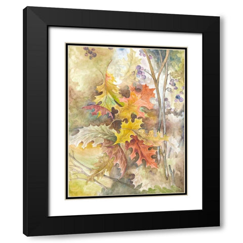 Treasures from Nature Black Modern Wood Framed Art Print with Double Matting by Ferry, Margaret