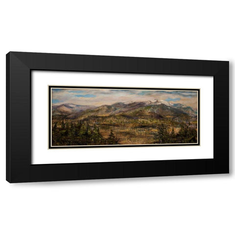 Bitterroot Valley II Black Modern Wood Framed Art Print with Double Matting by Monahan, Jodi
