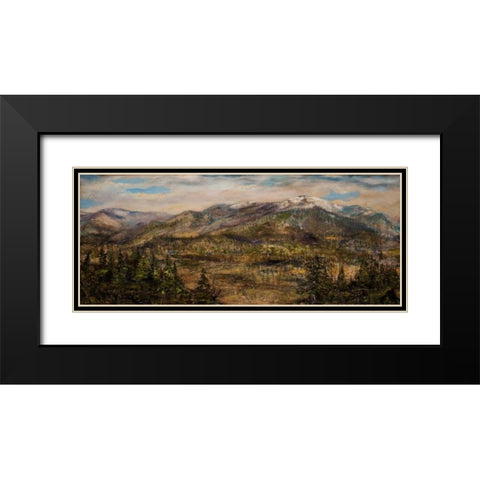 Bitterroot Valley II Black Modern Wood Framed Art Print with Double Matting by Monahan, Jodi