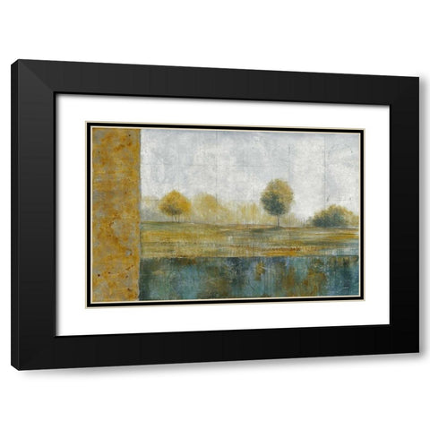 Stormy Weather I Black Modern Wood Framed Art Print with Double Matting by Martin, Cheryl