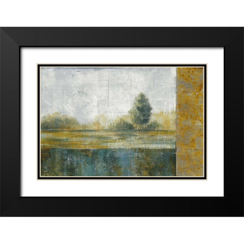 Stormy Weather II Black Modern Wood Framed Art Print with Double Matting by Martin, Cheryl