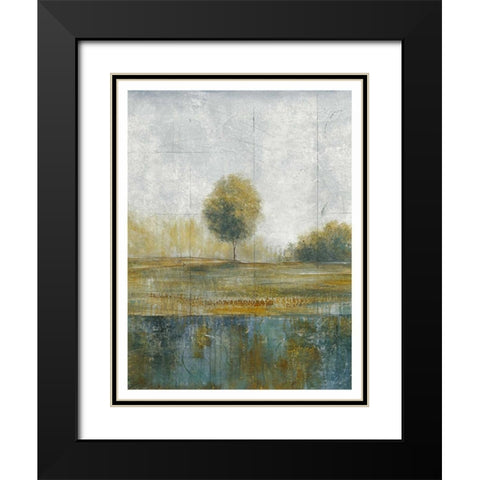 Stormy Weather V Black Modern Wood Framed Art Print with Double Matting by Martin, Cheryl