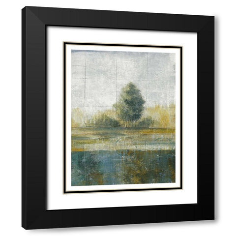 Stormy Weather VI Black Modern Wood Framed Art Print with Double Matting by Martin, Cheryl