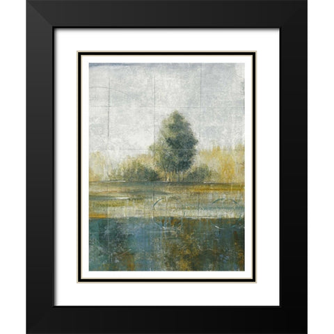 Stormy Weather VI Black Modern Wood Framed Art Print with Double Matting by Martin, Cheryl