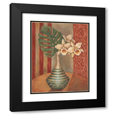 Classic Exotic I Black Modern Wood Framed Art Print with Double Matting by Misa, Eva
