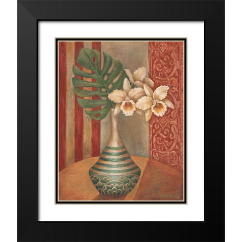 Classic Exotic I Black Modern Wood Framed Art Print with Double Matting by Misa, Eva