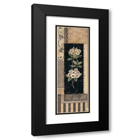 Victorian Summer I Black Modern Wood Framed Art Print with Double Matting by Misa, Eva