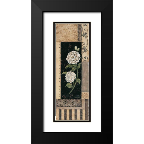 Victorian Summer II Black Modern Wood Framed Art Print with Double Matting by Misa, Eva