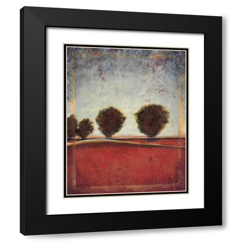 High Country I Black Modern Wood Framed Art Print with Double Matting by Osborne, Susan