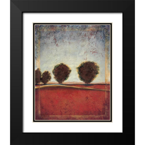 High Country I Black Modern Wood Framed Art Print with Double Matting by Osborne, Susan