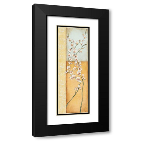 New Beginning I Black Modern Wood Framed Art Print with Double Matting by Osborne, Susan