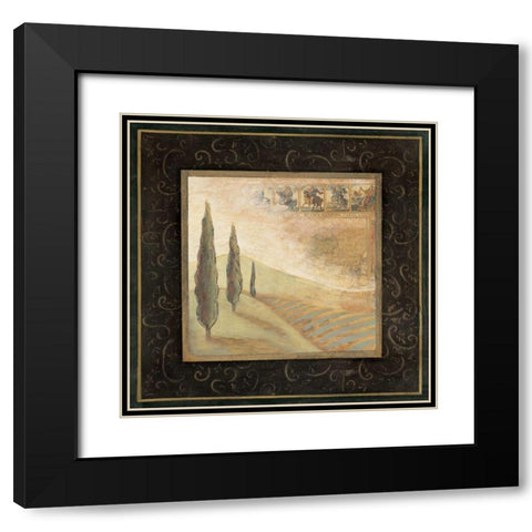 Natures Spirit I Black Modern Wood Framed Art Print with Double Matting by Osborne, Susan