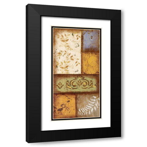 Subtle Black Modern Wood Framed Art Print with Double Matting by Osborne, Susan