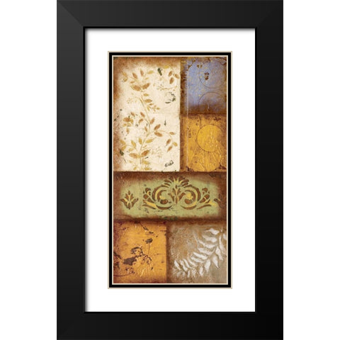 Subtle Black Modern Wood Framed Art Print with Double Matting by Osborne, Susan