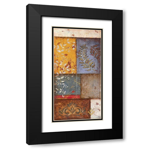 Spice Black Modern Wood Framed Art Print with Double Matting by Osborne, Susan