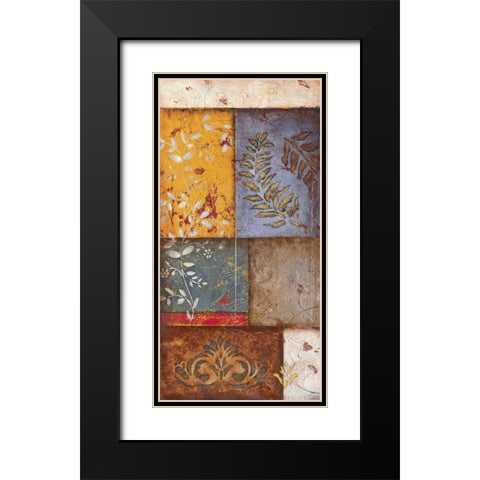 Spice Black Modern Wood Framed Art Print with Double Matting by Osborne, Susan