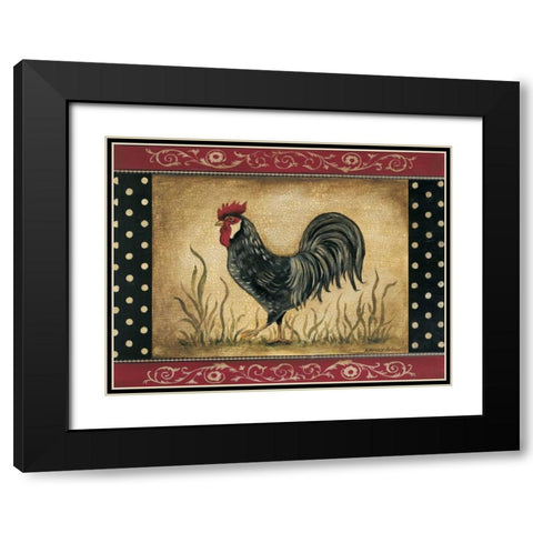 Rise-n-Shine Black Modern Wood Framed Art Print with Double Matting by Poloson, Kimberly