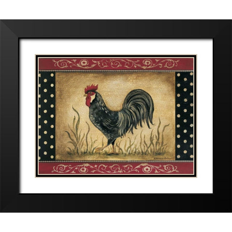 Rise-n-Shine Black Modern Wood Framed Art Print with Double Matting by Poloson, Kimberly