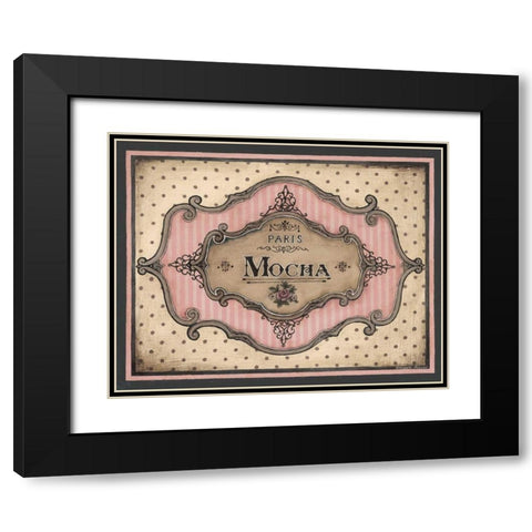 Mocha Black Modern Wood Framed Art Print with Double Matting by Poloson, Kimberly