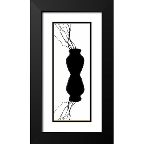 Still Life Reflections II Black Modern Wood Framed Art Print with Double Matting by Burkhart, Monika