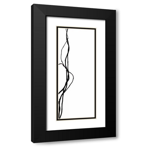 Sotto lalbero in fiore Black Modern Wood Framed Art Print with Double Matting by Burkhart, Monika