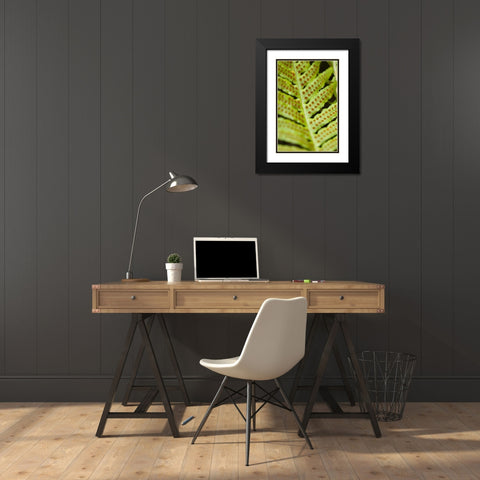 Spring Growth III Black Modern Wood Framed Art Print with Double Matting by Berzel, Erin