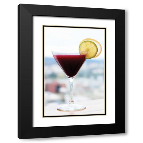 Cocktail Hour V Black Modern Wood Framed Art Print with Double Matting by Berzel, Erin