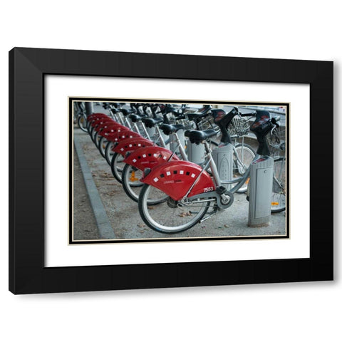 Grand Lyon I Black Modern Wood Framed Art Print with Double Matting by Berzel, Erin