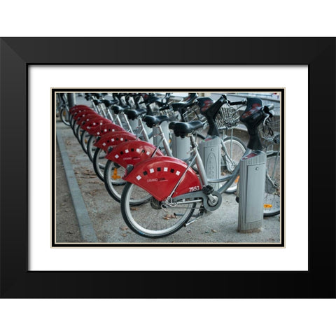 Grand Lyon I Black Modern Wood Framed Art Print with Double Matting by Berzel, Erin