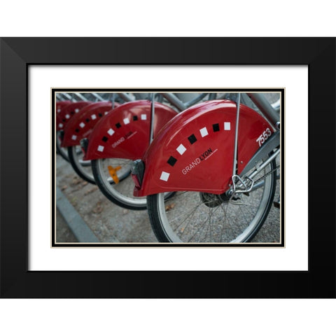 Grand Lyon II Black Modern Wood Framed Art Print with Double Matting by Berzel, Erin