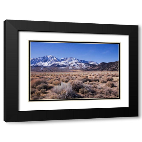Eastern Sierra I Black Modern Wood Framed Art Print with Double Matting by Crane, Rita