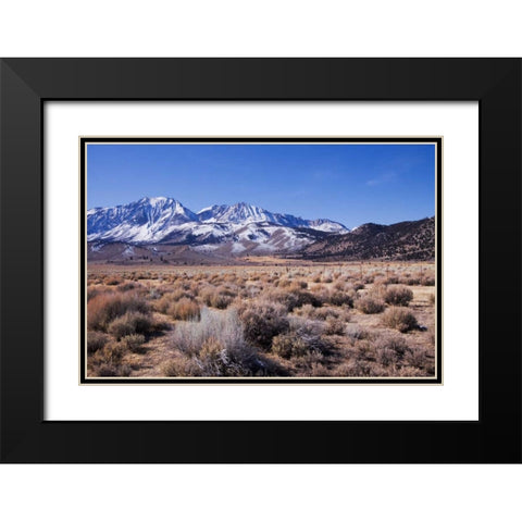 Eastern Sierra I Black Modern Wood Framed Art Print with Double Matting by Crane, Rita
