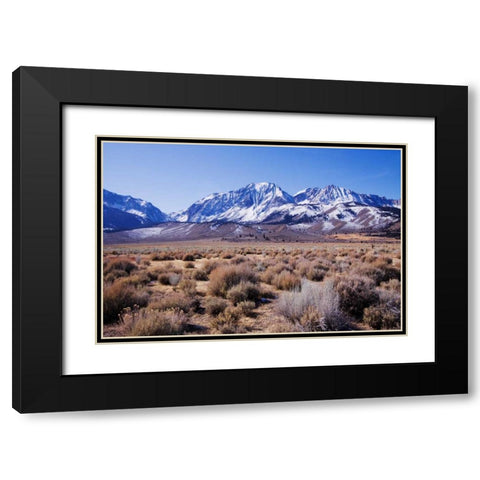 Eastern Sierra II Black Modern Wood Framed Art Print with Double Matting by Crane, Rita