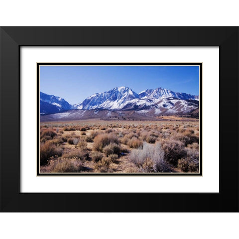 Eastern Sierra II Black Modern Wood Framed Art Print with Double Matting by Crane, Rita