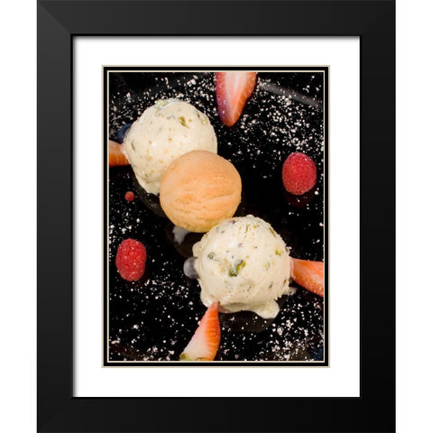 Dessert VIII Black Modern Wood Framed Art Print with Double Matting by Crane, Rita