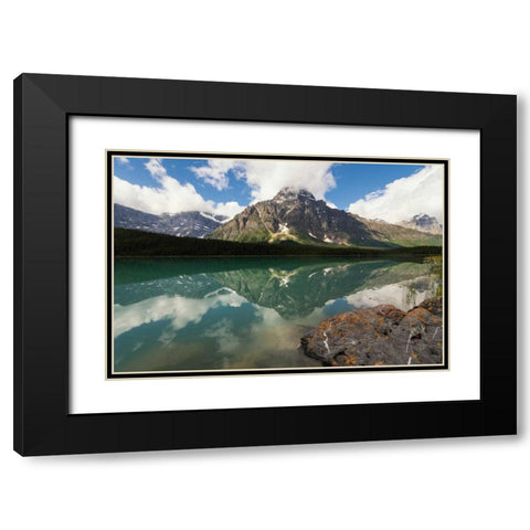 O Canada! Black Modern Wood Framed Art Print with Double Matting by Hellmann, Stan