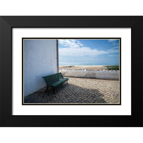 Algarve, Portugal Black Modern Wood Framed Art Print with Double Matting by Hellmann, Stan
