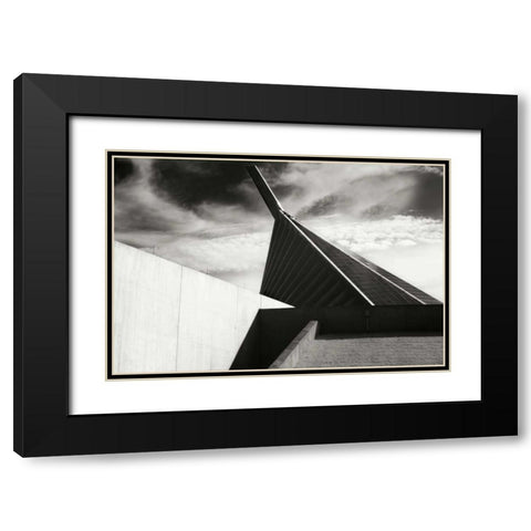 Semper Fi I Black Modern Wood Framed Art Print with Double Matting by Hausenflock, Alan