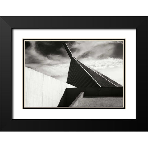 Semper Fi I Black Modern Wood Framed Art Print with Double Matting by Hausenflock, Alan