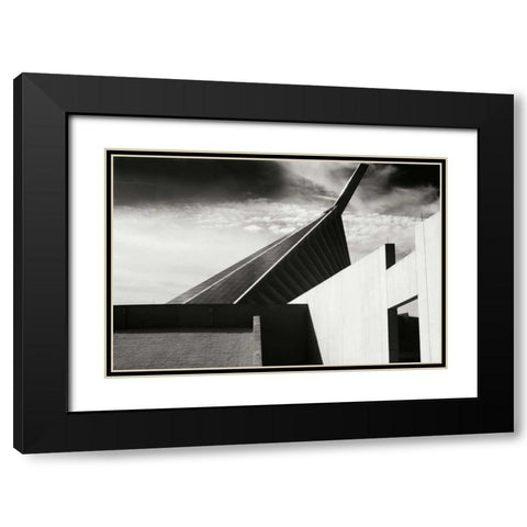Semper Fi I Black Modern Wood Framed Art Print with Double Matting by Hausenflock, Alan