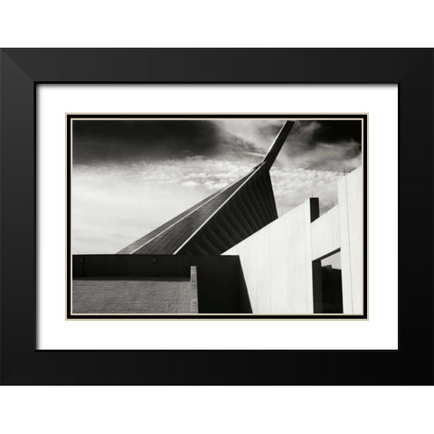 Semper Fi I Black Modern Wood Framed Art Print with Double Matting by Hausenflock, Alan