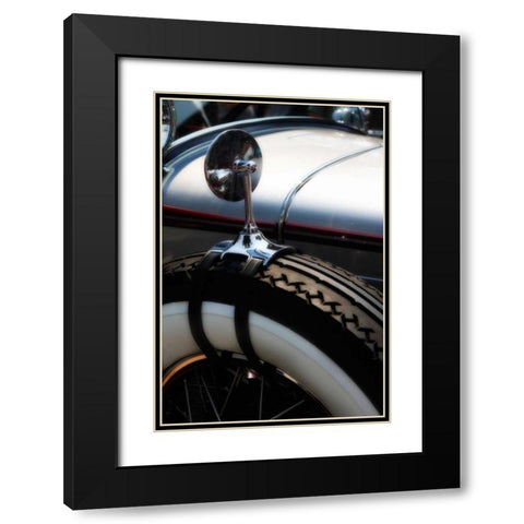 Twentys Style I Black Modern Wood Framed Art Print with Double Matting by Hausenflock, Alan