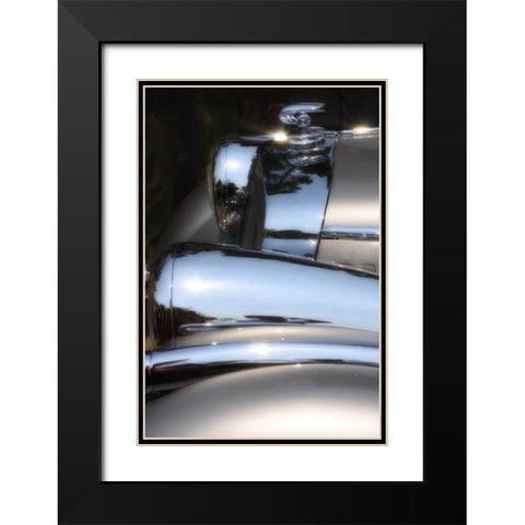 Twentys Style II Black Modern Wood Framed Art Print with Double Matting by Hausenflock, Alan