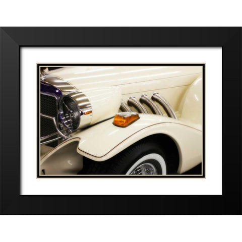 Duesy I Black Modern Wood Framed Art Print with Double Matting by Hausenflock, Alan