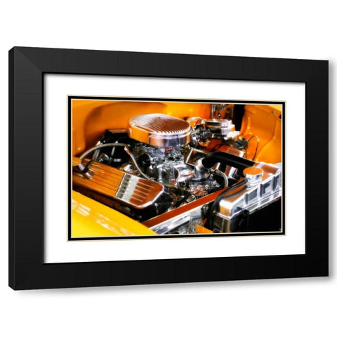 Street Rod I Black Modern Wood Framed Art Print with Double Matting by Hausenflock, Alan