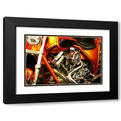 Wild Ride II Black Modern Wood Framed Art Print with Double Matting by Hausenflock, Alan