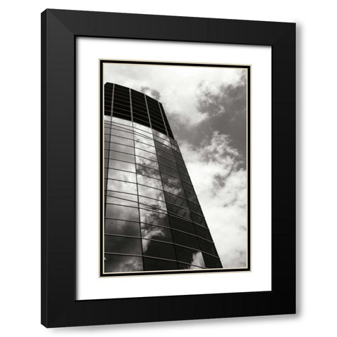 Tower of Clouds II Black Modern Wood Framed Art Print with Double Matting by Hausenflock, Alan
