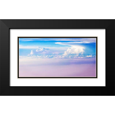 Above the Clouds I Black Modern Wood Framed Art Print with Double Matting by Hausenflock, Alan